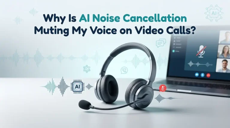 Why Is AI Noise Cancellation Muting My Voice on Video Calls?