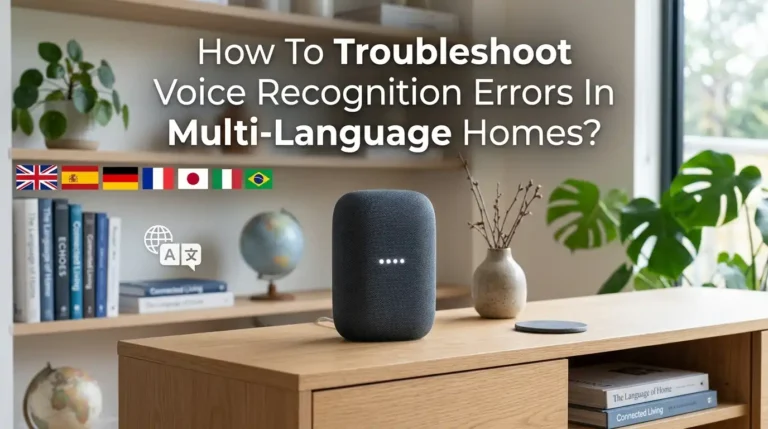 How To Troubleshoot Voice Recognition Errors In Multi-Language Homes?