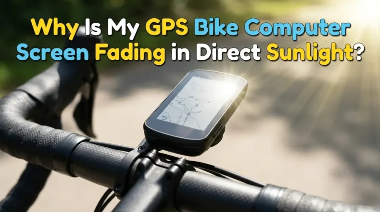 Why Is My GPS Bike Computer Screen Fading in Direct Sunlight?