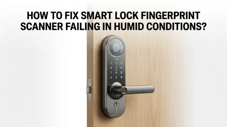 How To Fix Smart Lock Fingerprint Scanner Failing In Humid Conditions?