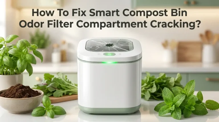 How To Fix Smart Compost Bin Odor Filter Compartment Cracking?