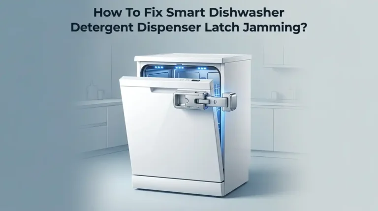 How To Fix Smart Dishwasher Detergent Dispenser Latch Jamming?