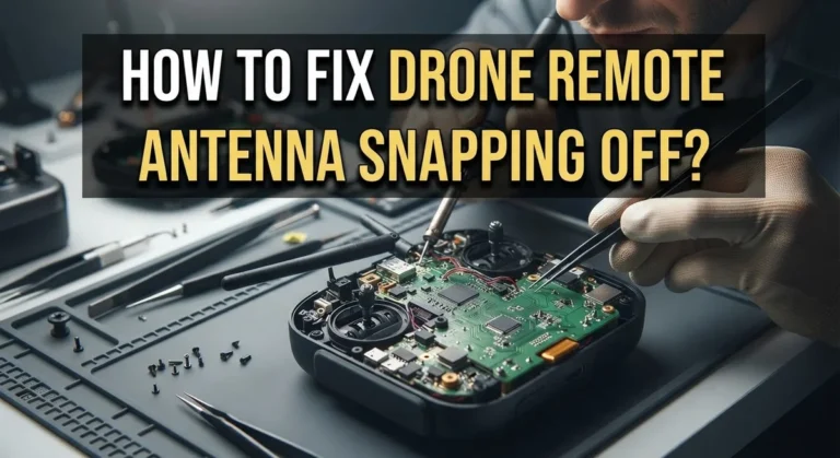 How To Fix Drone Remote Controller Antenna Snapping Off?