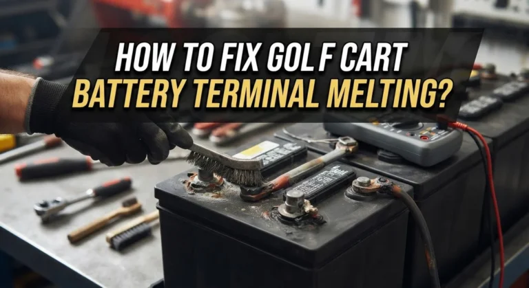 How To Fix Golf Cart Battery Terminal Melting?