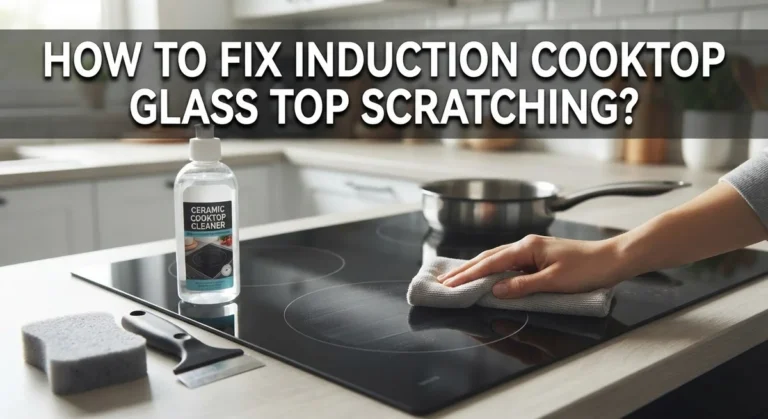 How To Fix Induction Cooktop Glass Top Scratching?