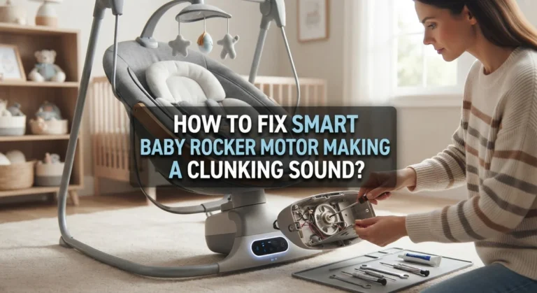 How To Fix Smart Baby Rocker Motor Making A Clunking Sound?