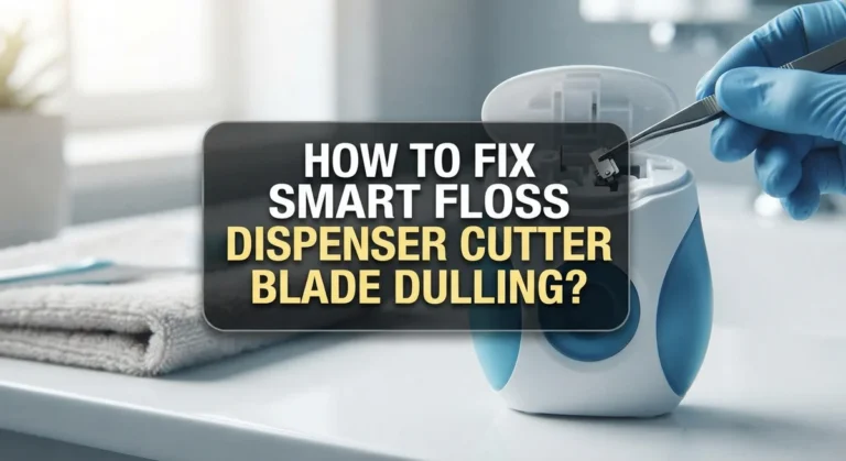 How To Fix Smart Floss Dispenser Cutter Blade Dulling?