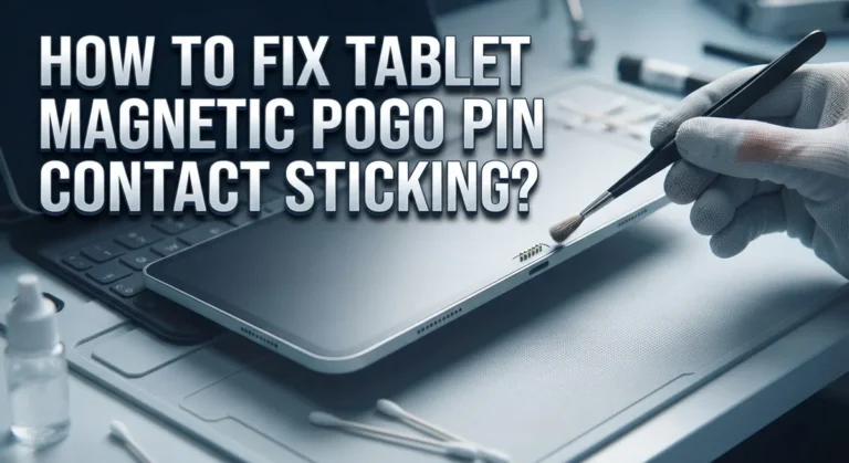 How To Fix Tablet Magnetic Pogo Pin Contact Sticking?