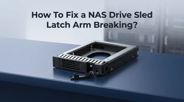 How To Fix a NAS Drive Sled Latch Arm Breaking?